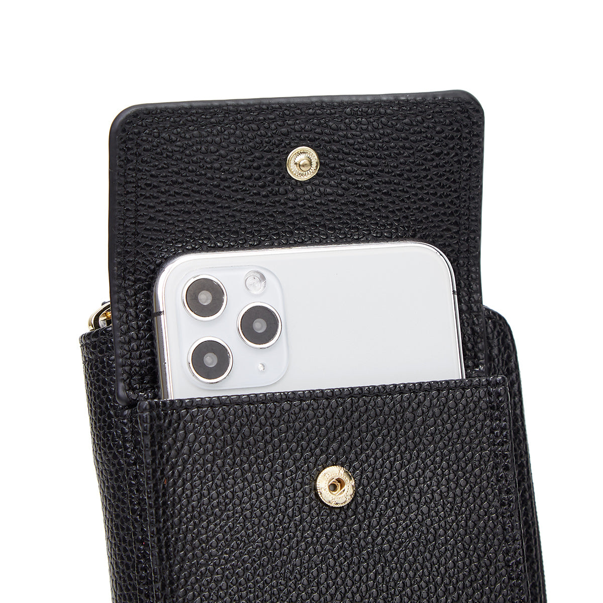 Shoulder Wallet With Smartphone Pocket