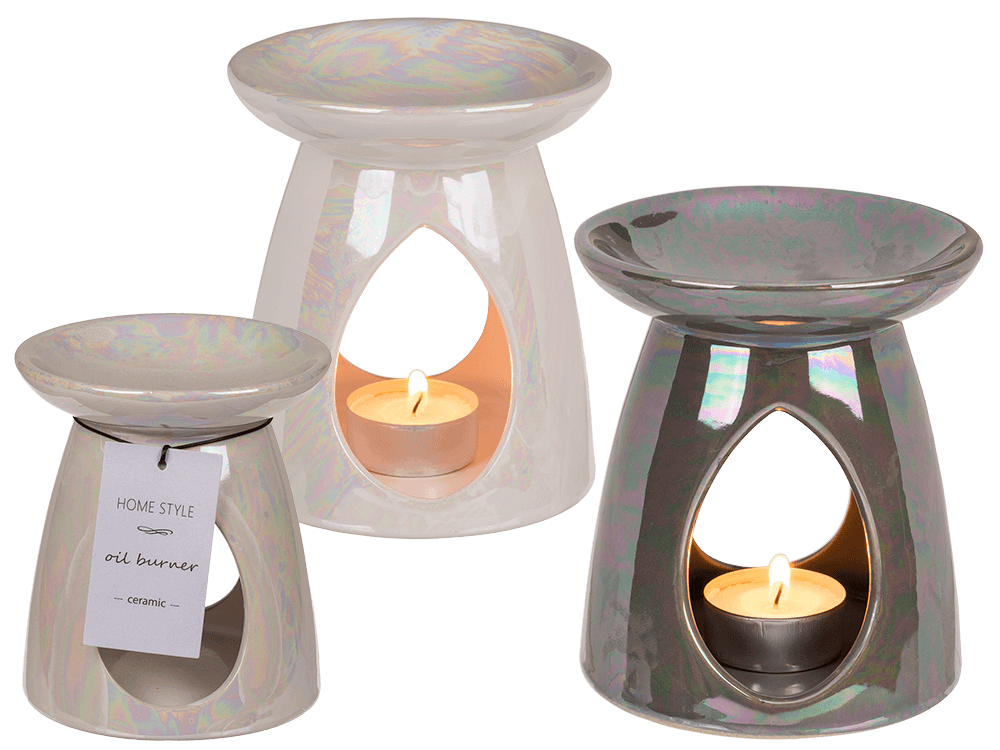 Aroma Lamp Mother Of Pearl Finish