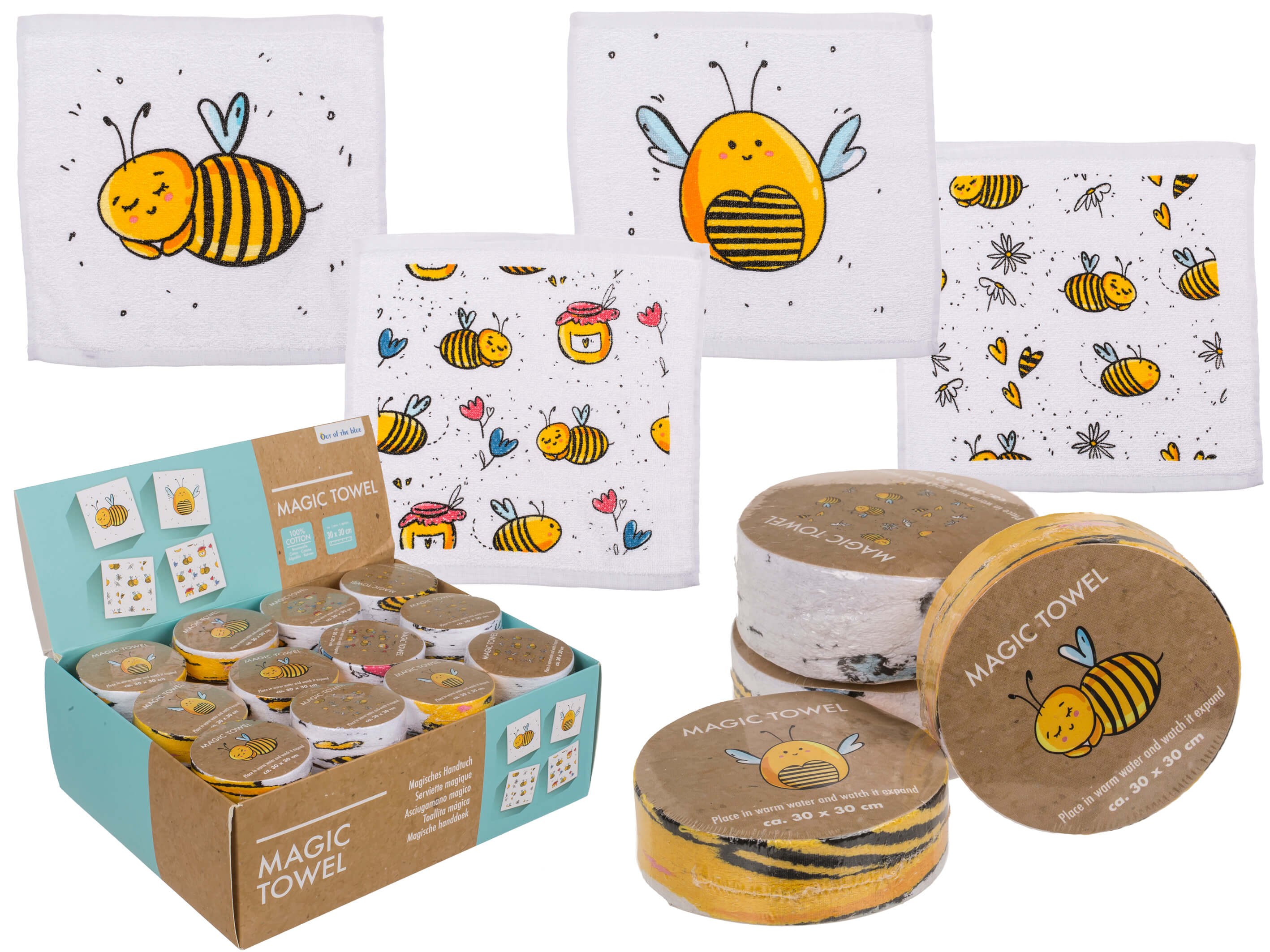 Serviette Magique Abeille