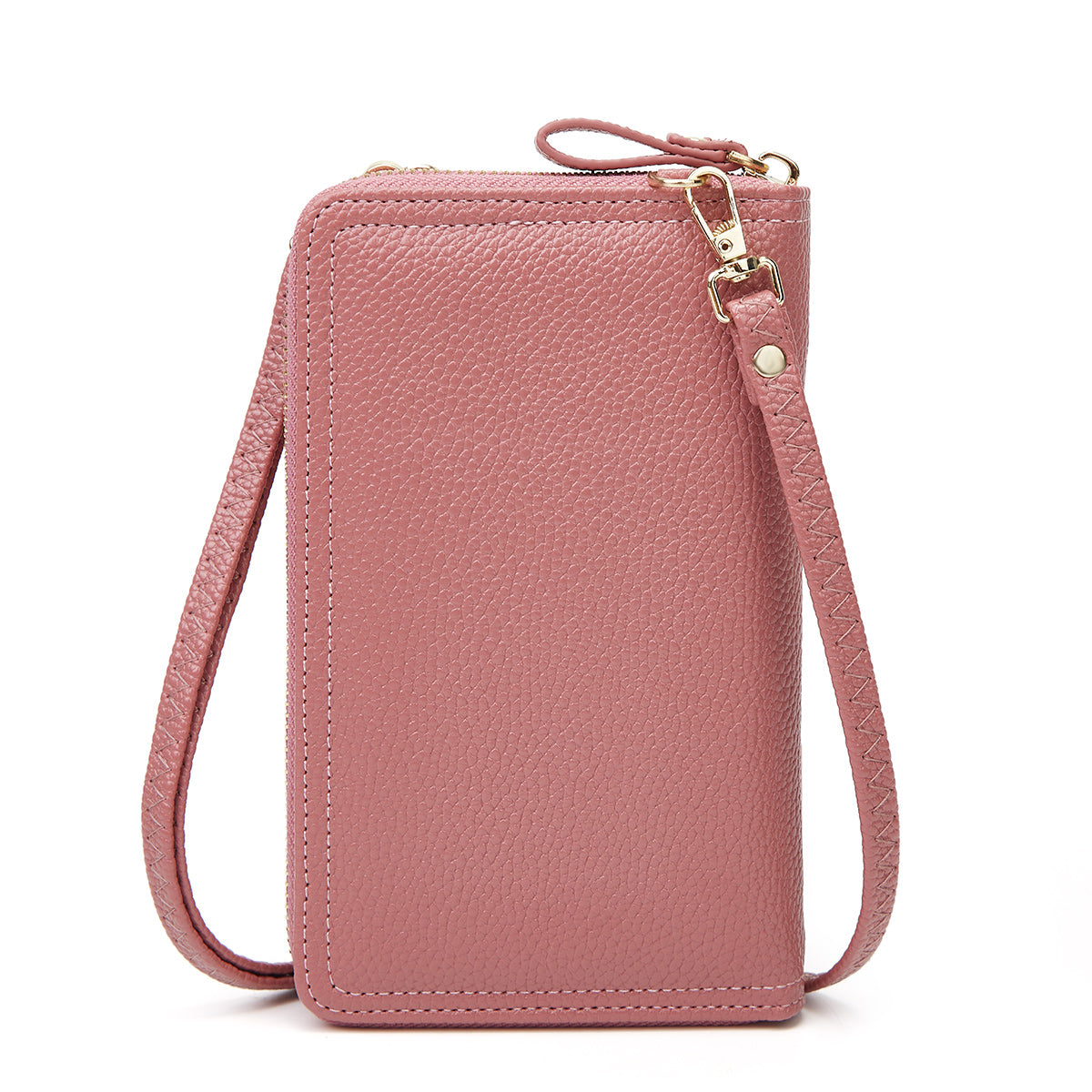 Shoulder Wallet With Smartphone Pocket