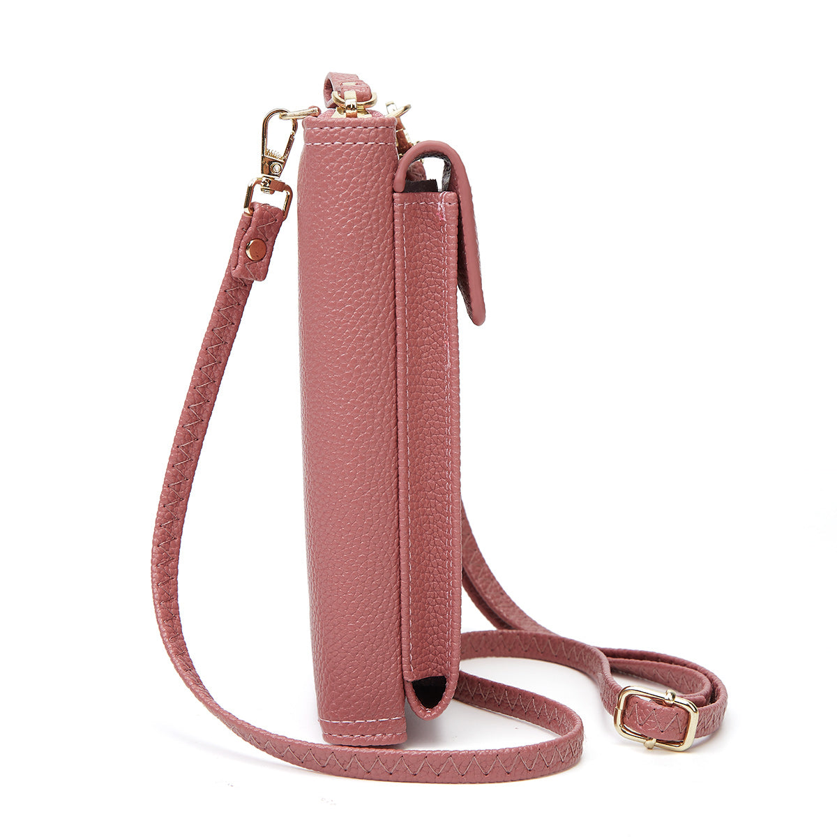 Shoulder Wallet With Smartphone Pocket