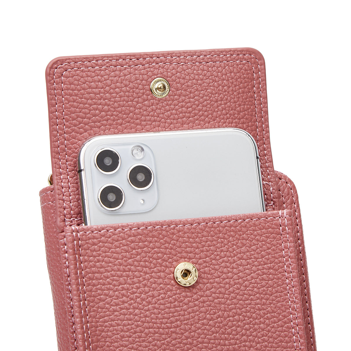 Shoulder Wallet With Smartphone Pocket