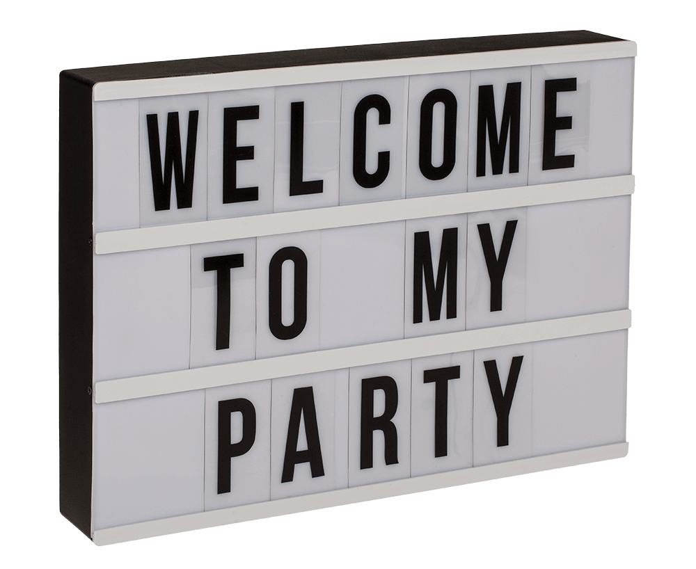 Beleuchtete Anzeigetafel LED Light Box