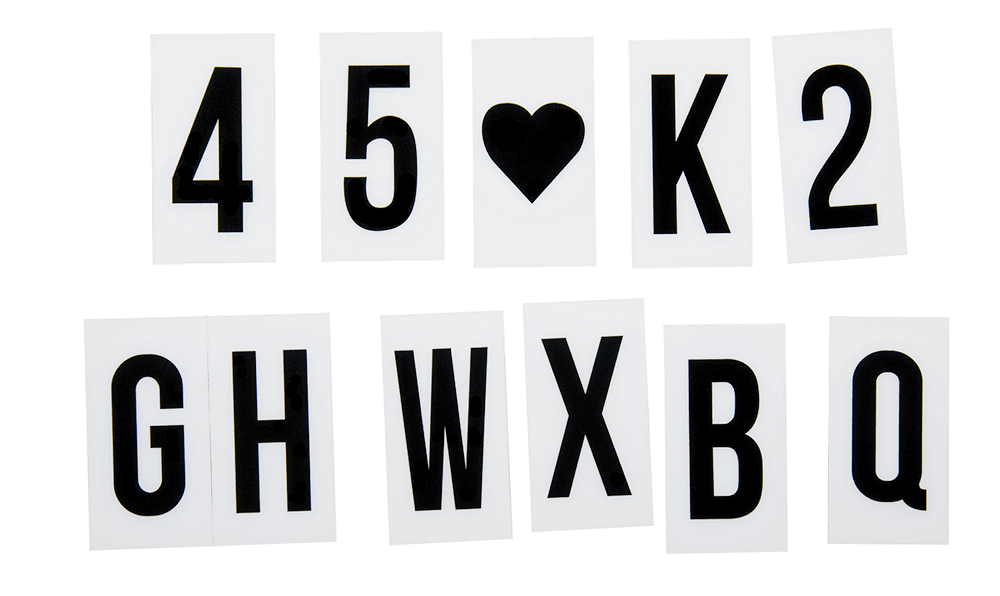 Beleuchtete Anzeigetafel LED Light Box