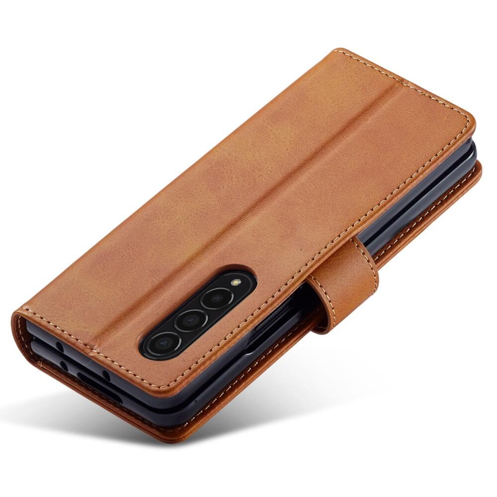 Galaxy Z Fold4 5G - Leather Case Cover