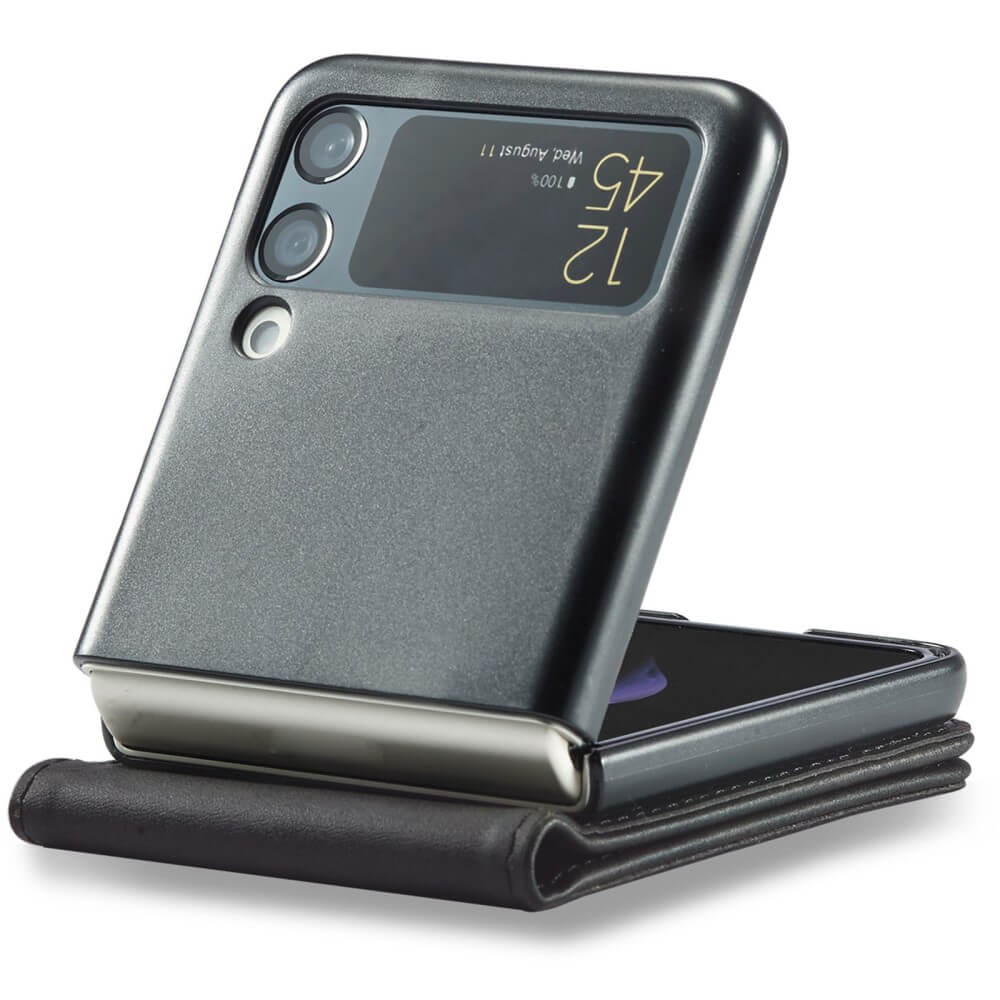 Galaxy Z Flip4 5G - Custodia protettiva pieghevole nera