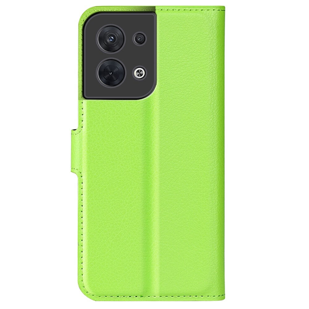 OPPO Reno8 - Leder Etui Hülle