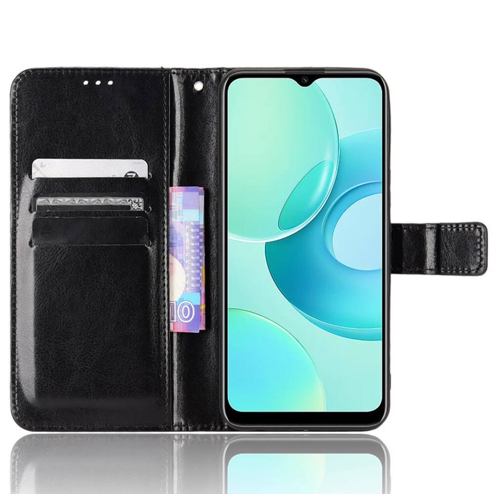 Wiko T10 - Leder Etui Hülle