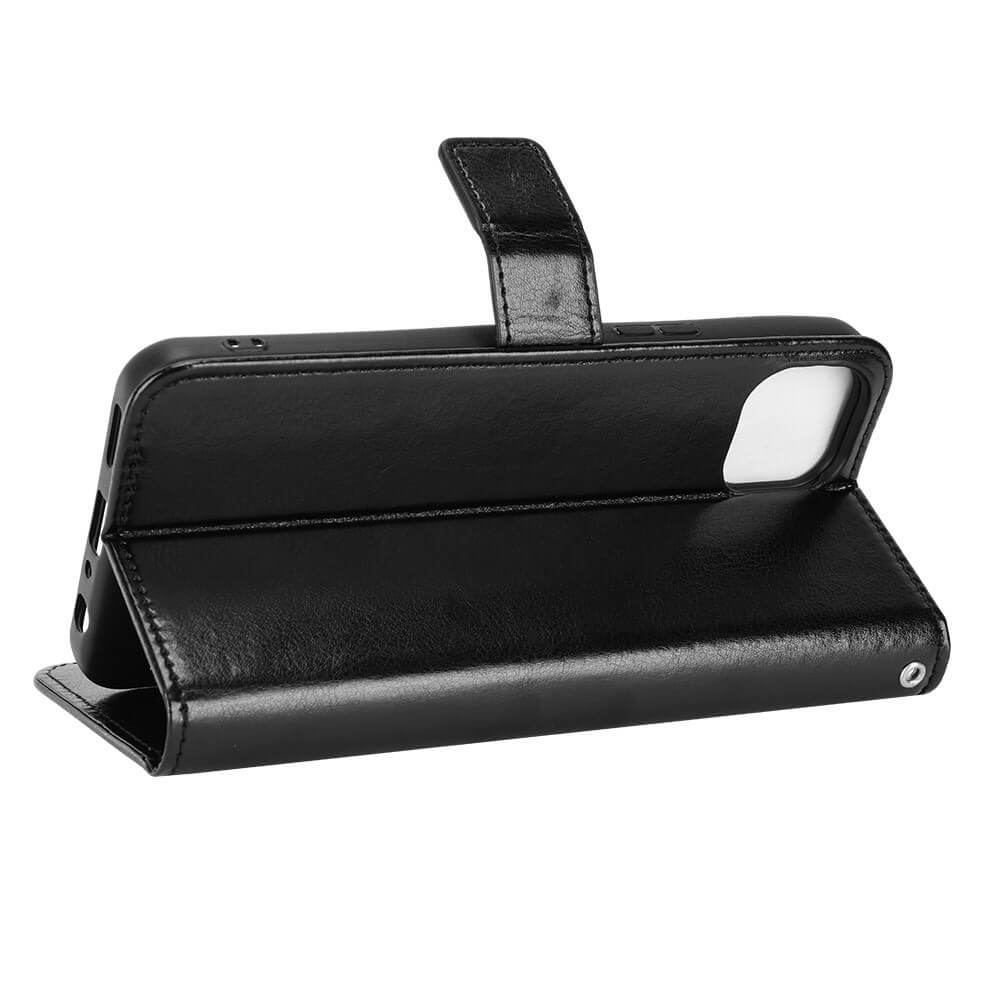Wiko T10 - Leder Etui Hülle