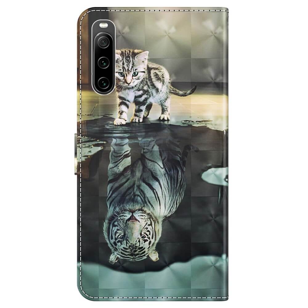 Sony Xperia 10 IV - Leder Hülle