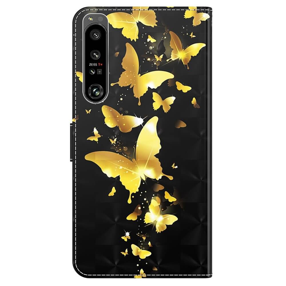 Sony Xperia 1 IV - Etui Hülle Glitzer Effekt