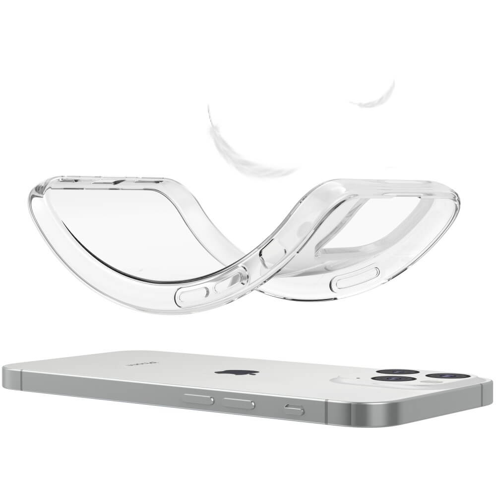 iPhone 14 Pro - Silikon Case Hülle transparent