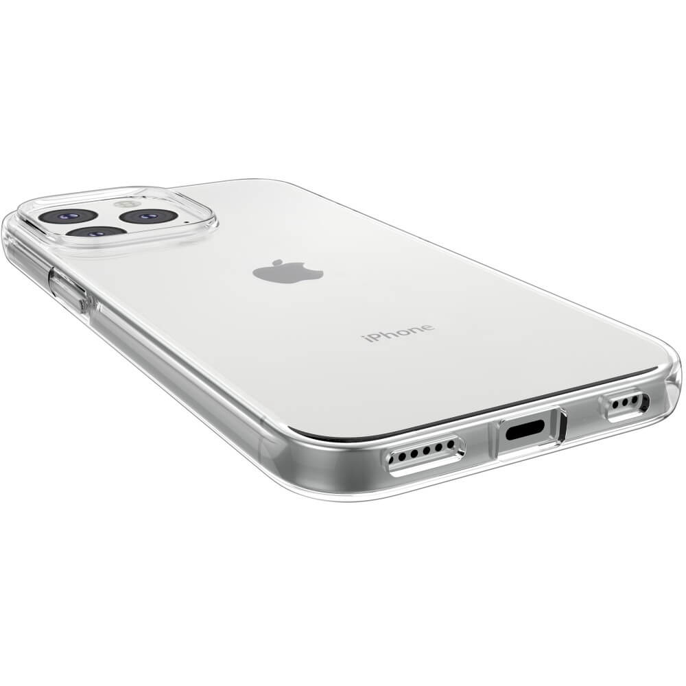 iPhone 14 Pro - Silikon Case Hülle transparent