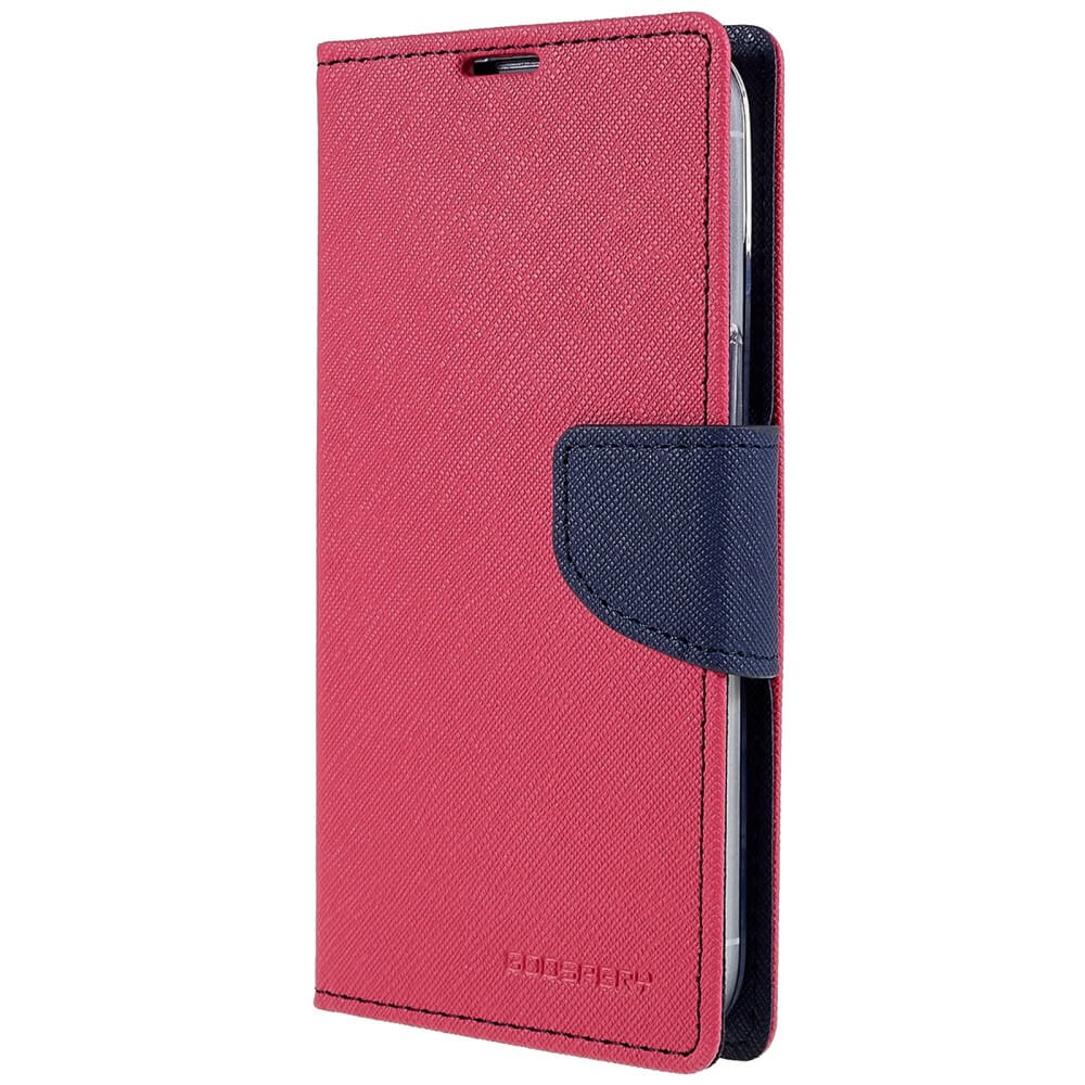 iPhone 14 Plus - Goospery Fancy Etui Hülle pink
