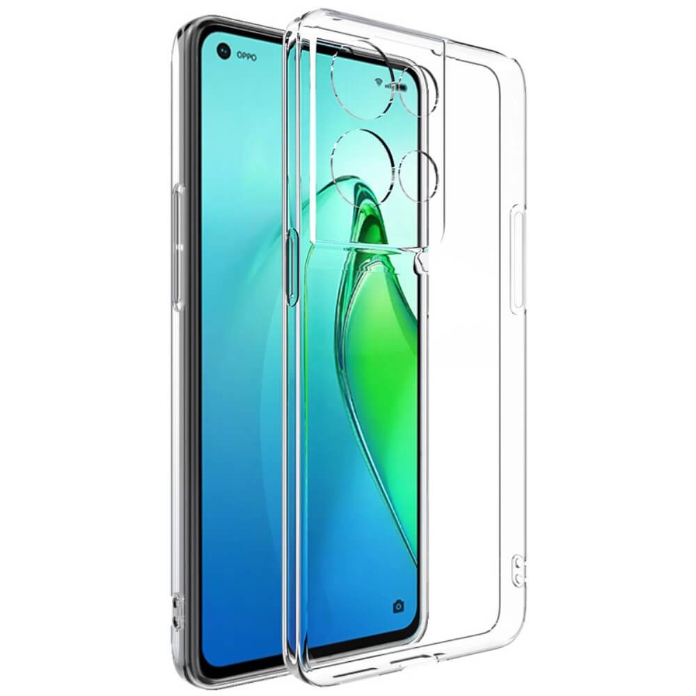 OPPO Reno8 Pro - IMAK Silikon Case transparent