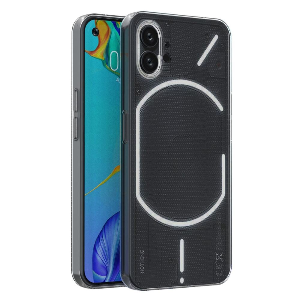 Nothing Phone (1) - Silikon Gummi Hülle transparent