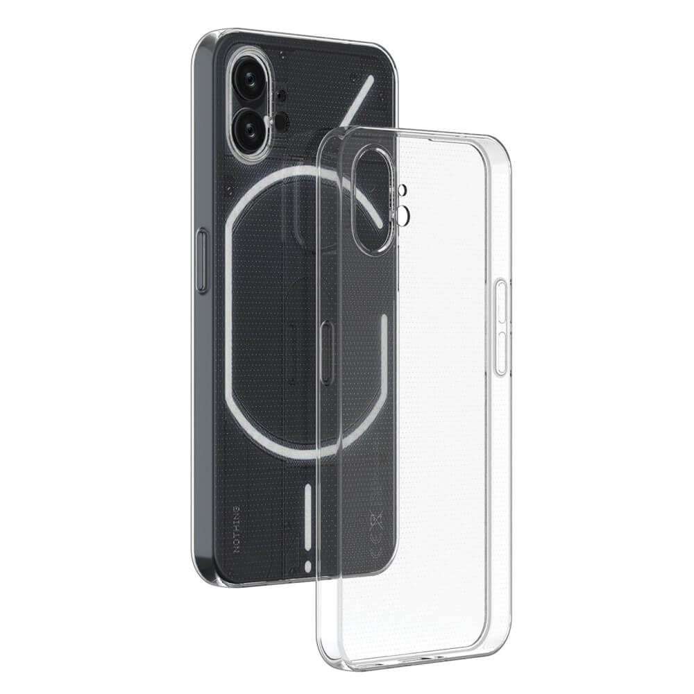 Nothing Phone (1) - Silikon Gummi Hülle transparent