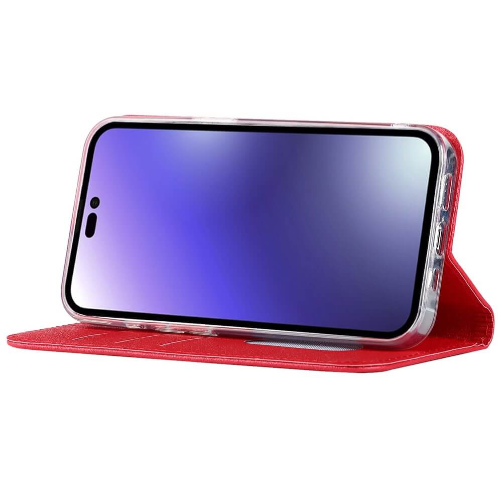 Iphone 14 Pro Max - Silk Texture Flip Case