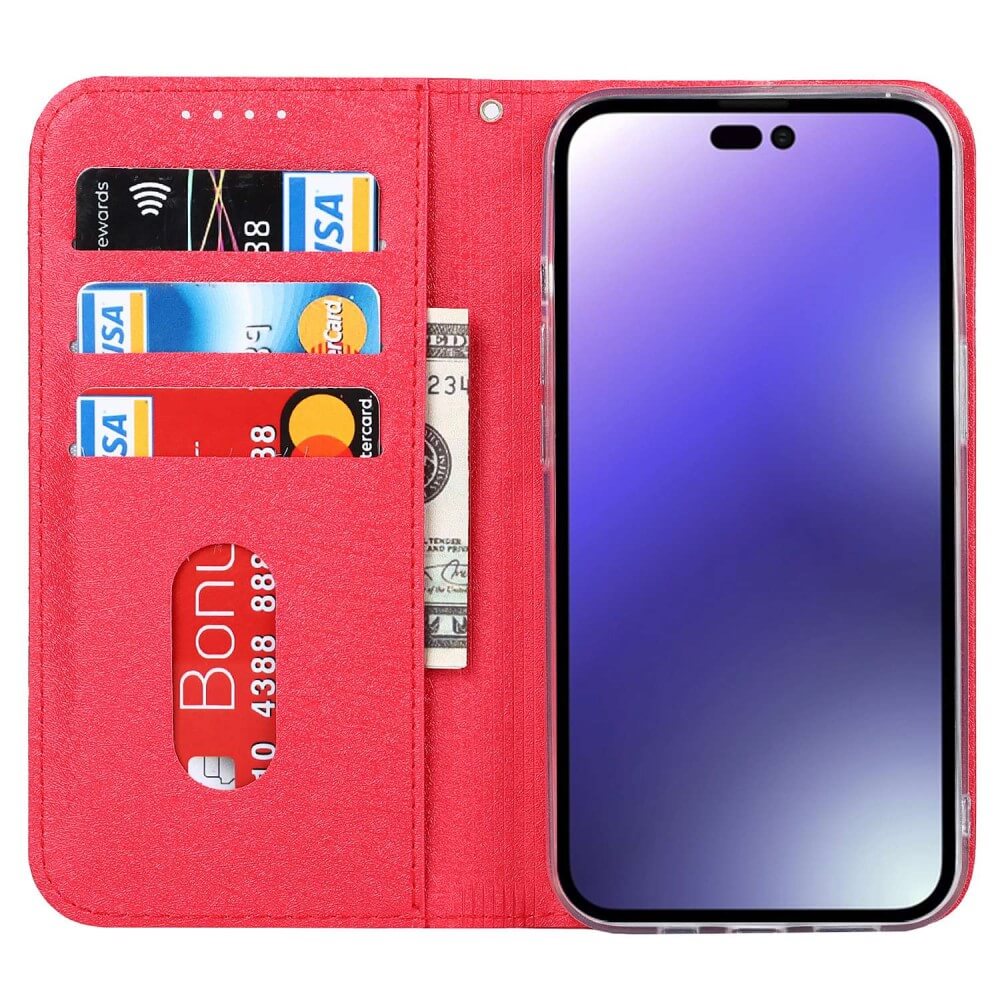 iPhone 14 Pro - Silk Texture Flip Case