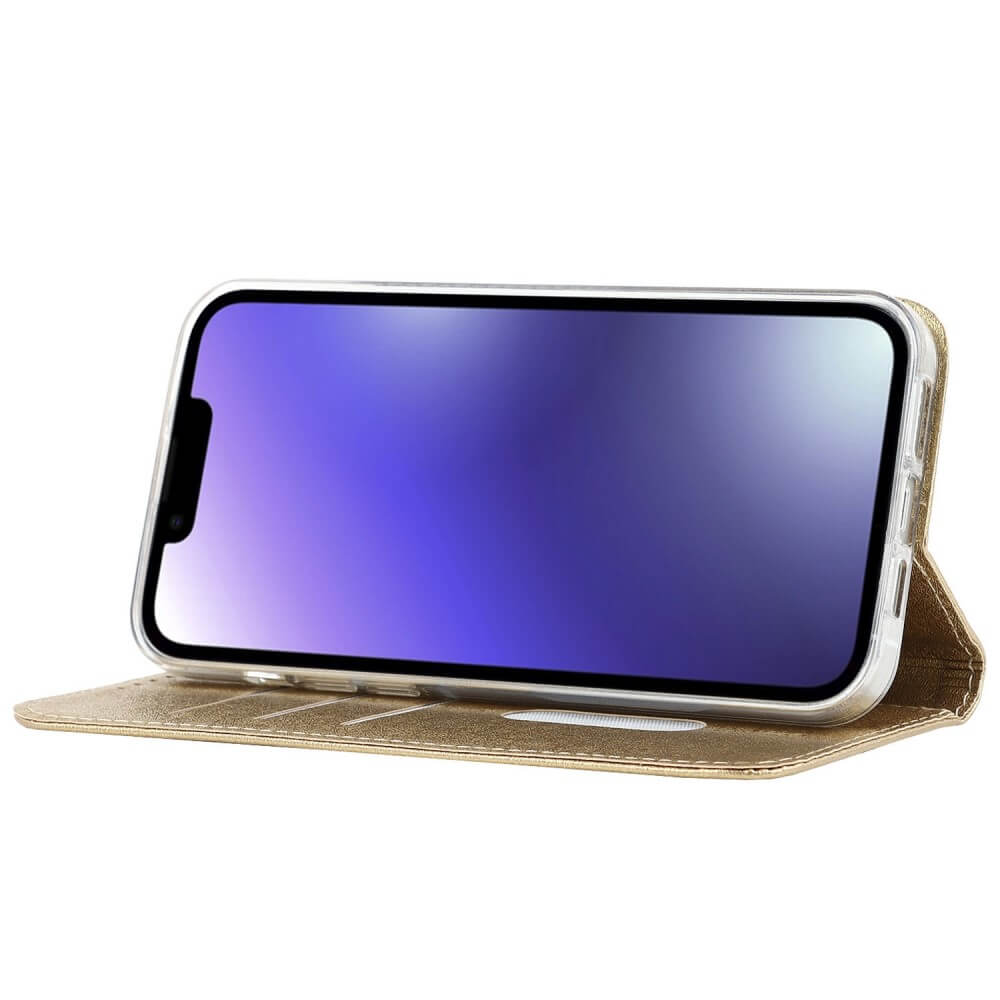 Iphone 14 Plus - Custodia Flip Silk Texture