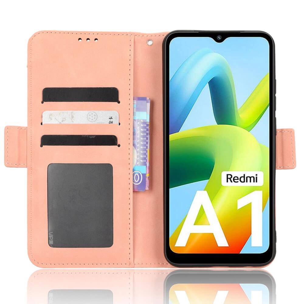 Xiaomi Redmi A2 / A1 - Etui mit vielen Kartenfächer