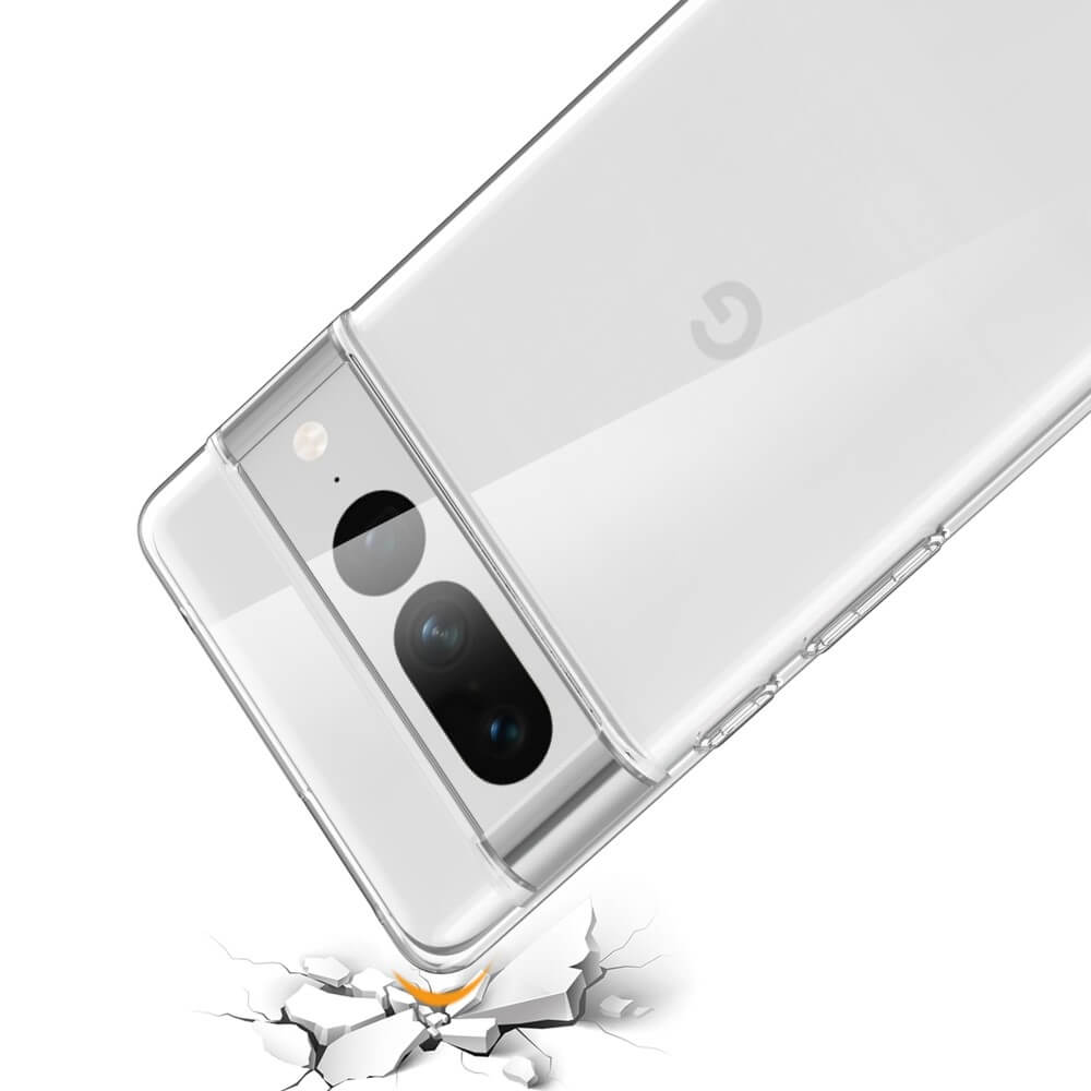 Google Pixel 7 Pro - Silikon Gummi Hülle transparent