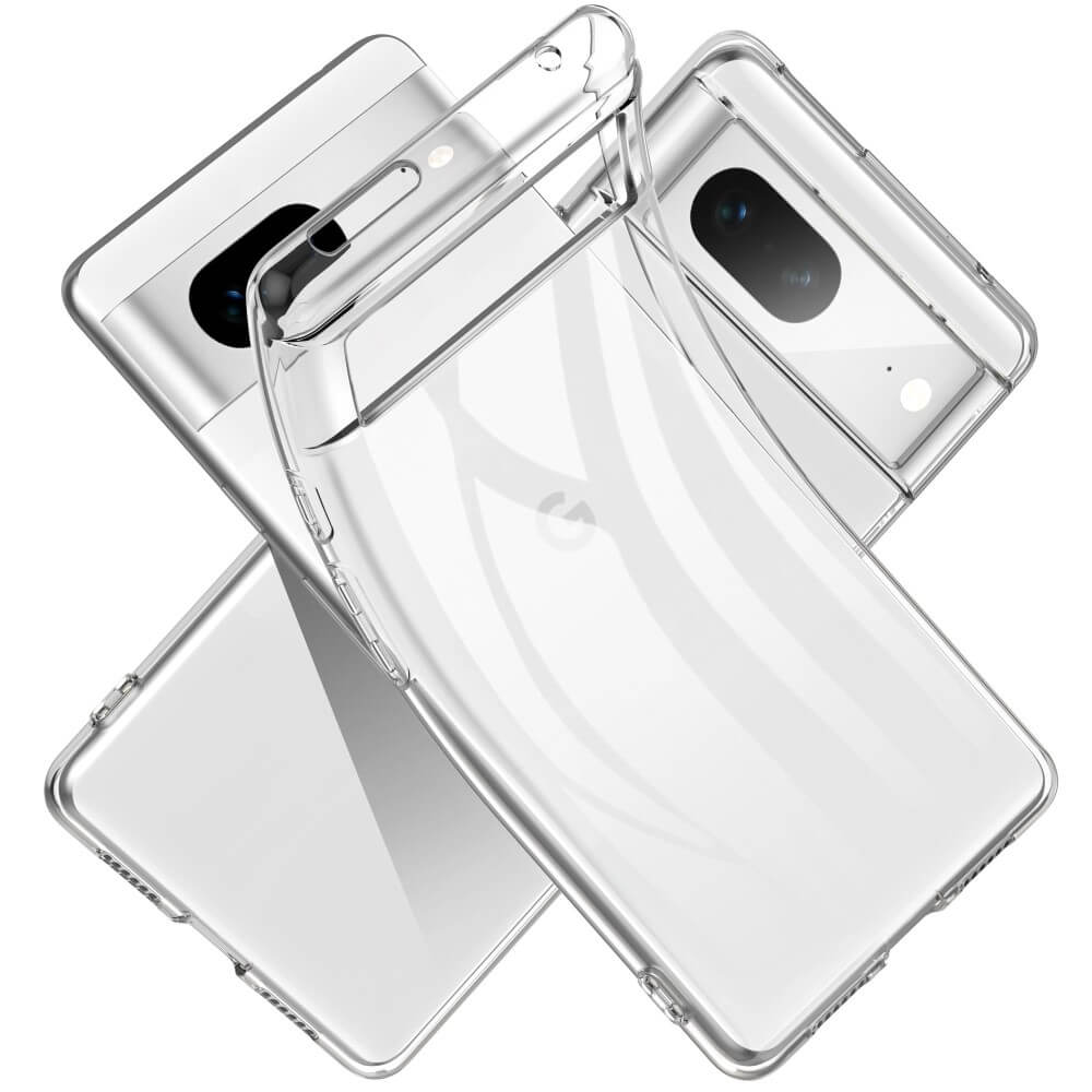 Google Pixel 7 - Silikon Gummi Hülle transparent