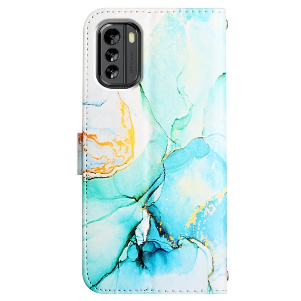Nokia G60 - Custodia in pelle pink Marble