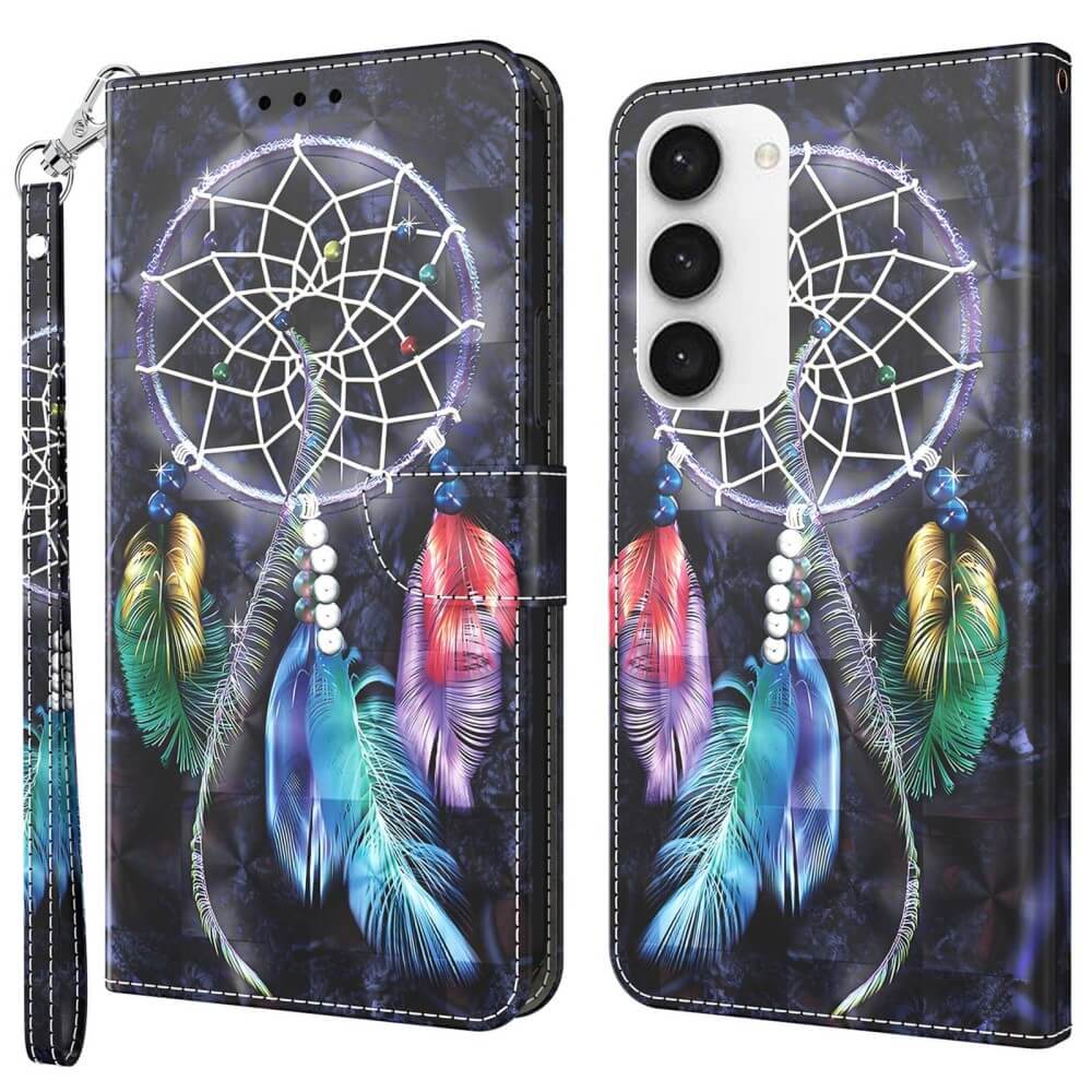 Galaxy S23 - Leder Hülle Traumfänger