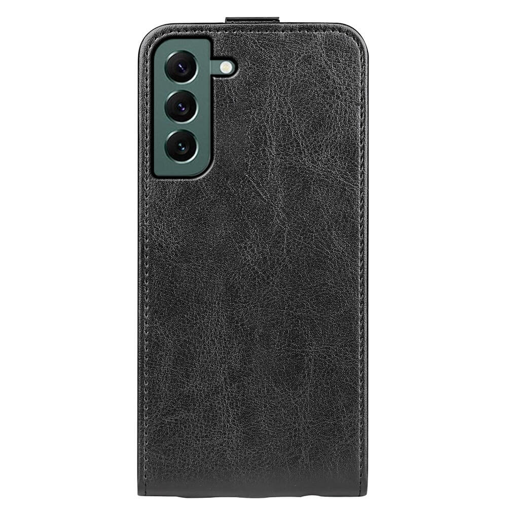 Galaxy S23+ - Klassisches Flip Case vertikal schwarz