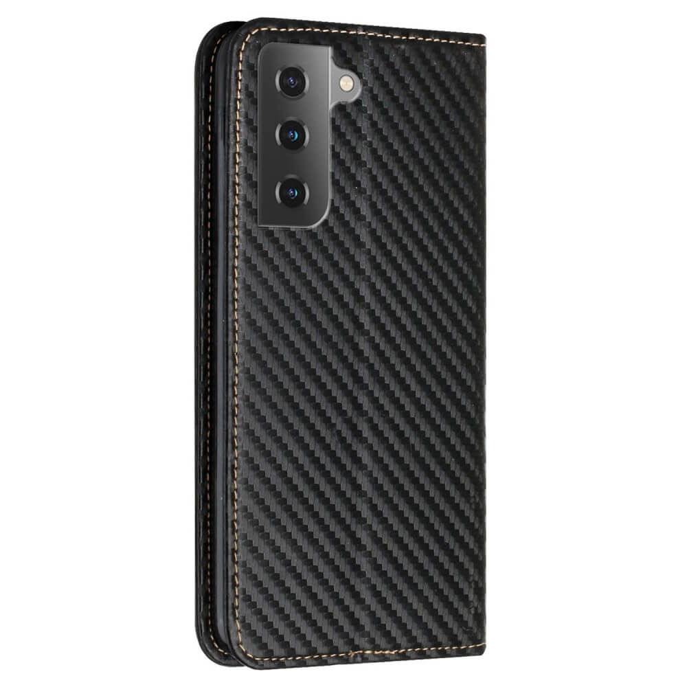 Galaxy S23 - Carbon Look Flip Case