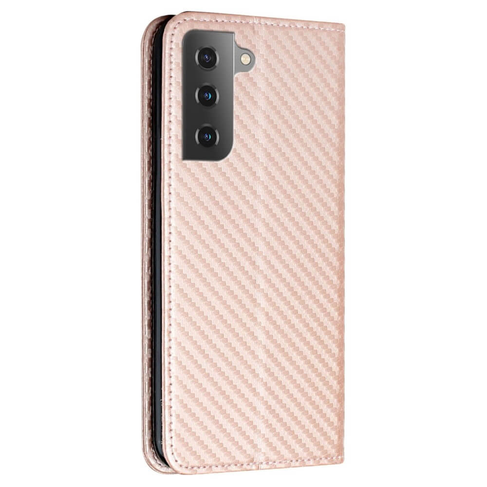 Galaxy S23 - Carbon Look Flip Case