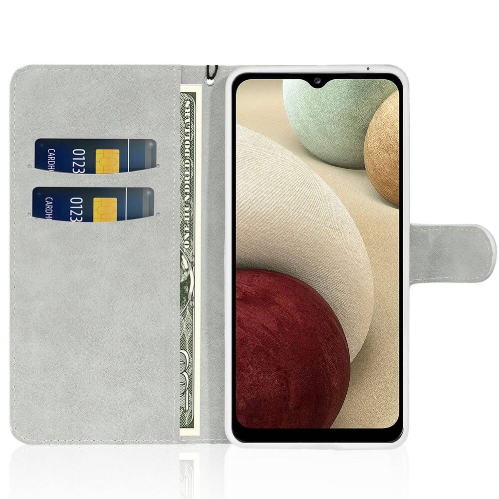 Galaxy A14 - Glitter Leder Etui