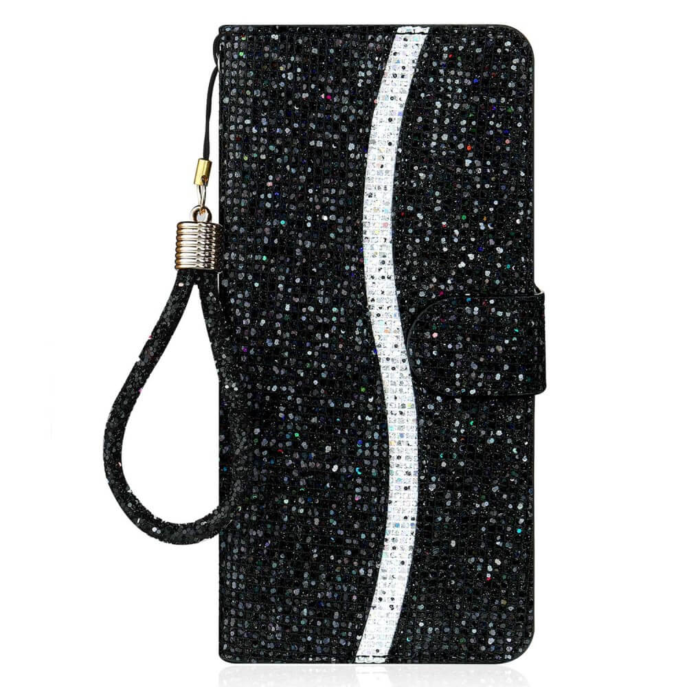 Galaxy S23  - Custodia in Pelle Glitterata