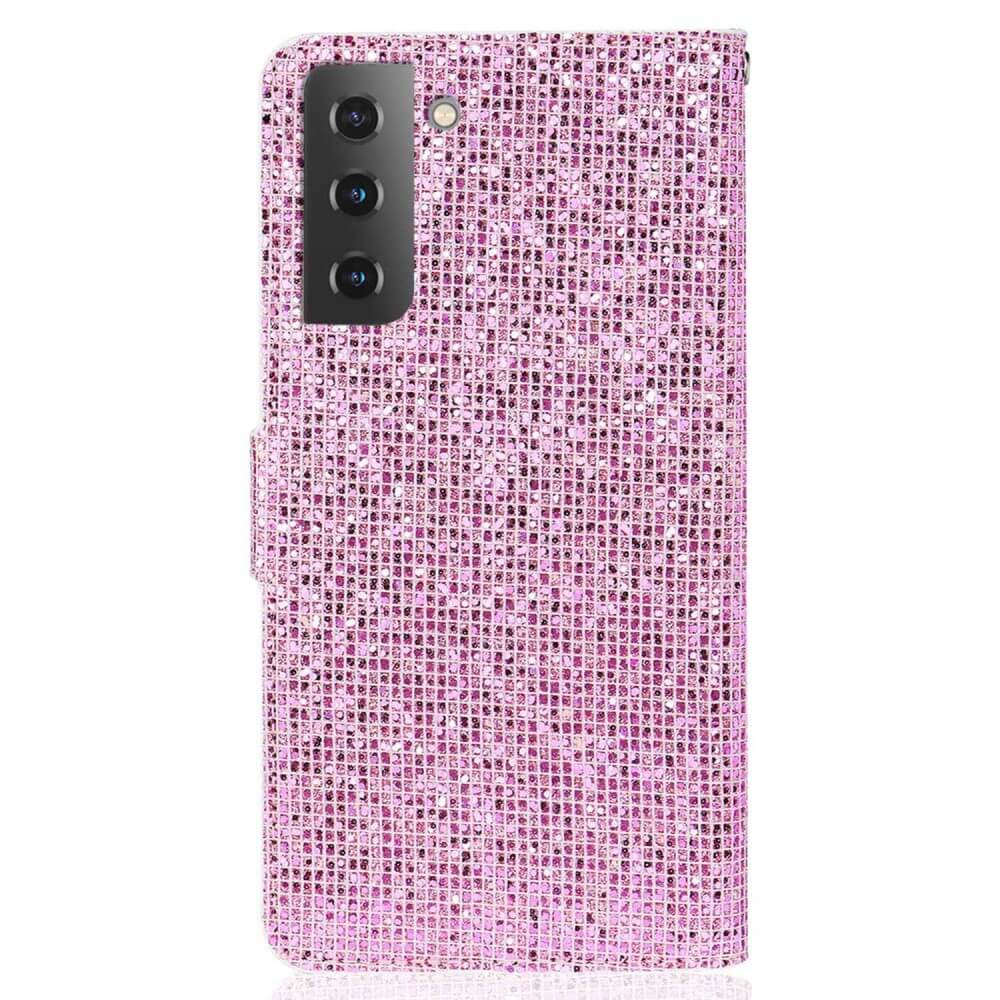 Galaxy S23  - Custodia in Pelle Glitterata