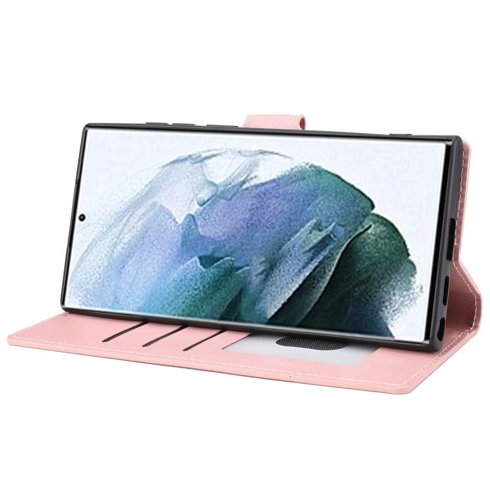 Galaxy S23 Ultra - Leather Case Cover