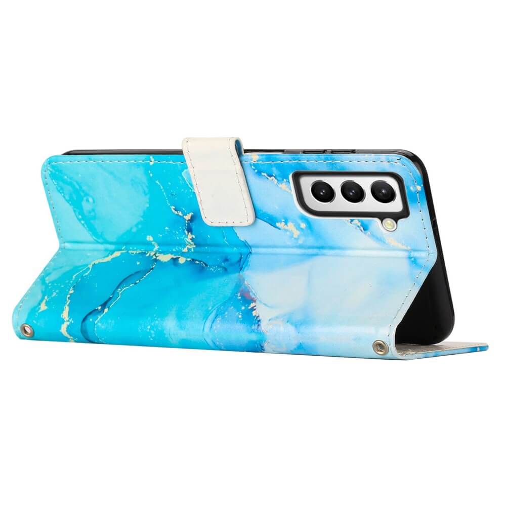 Galaxy S23 - Leder Hülle Marble