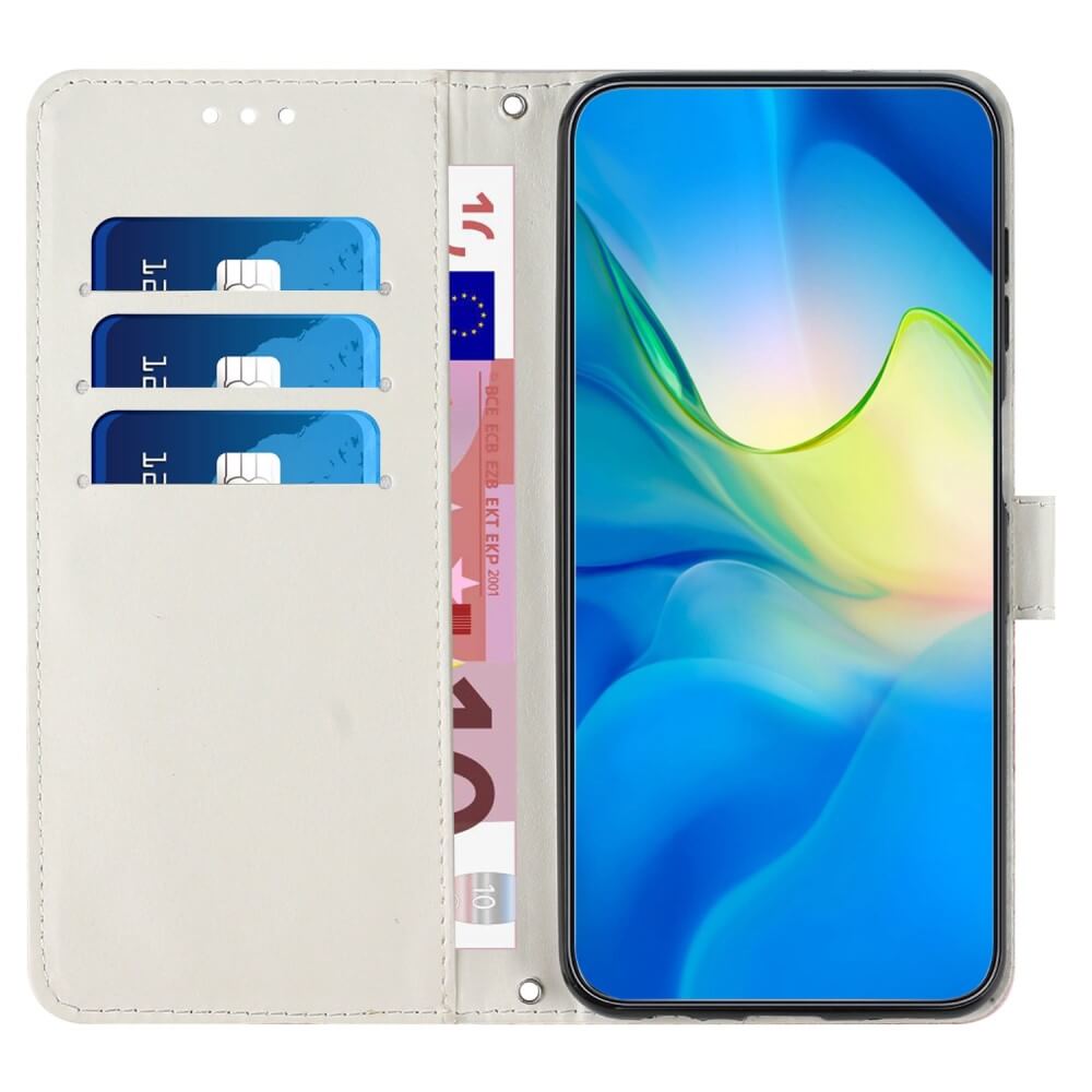 Galaxy A23e - Leder Hülle Marble