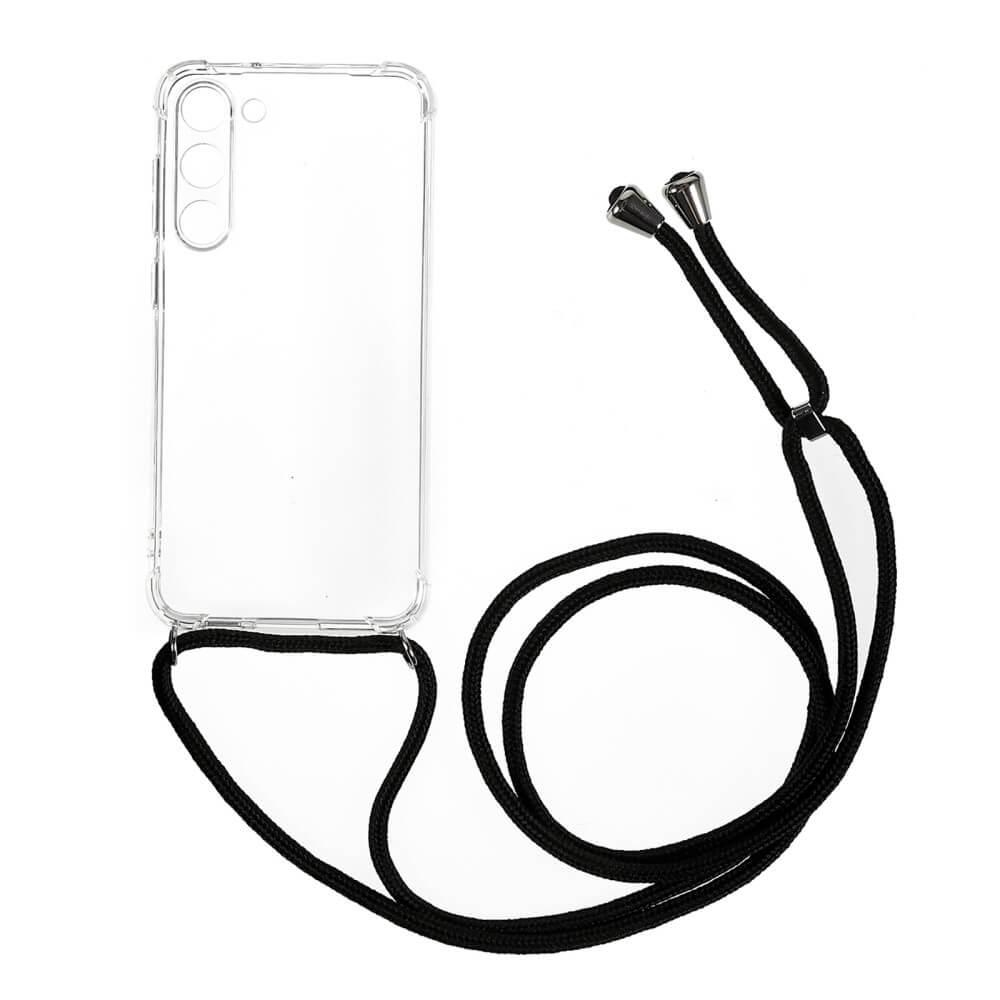 Galaxy S23 - Hülle mit Umhängeband transparent