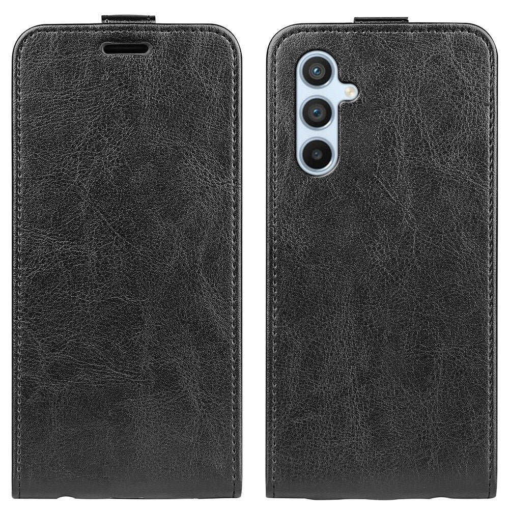 Galaxy A54 - Klassisches Flip Case vertikal schwarz