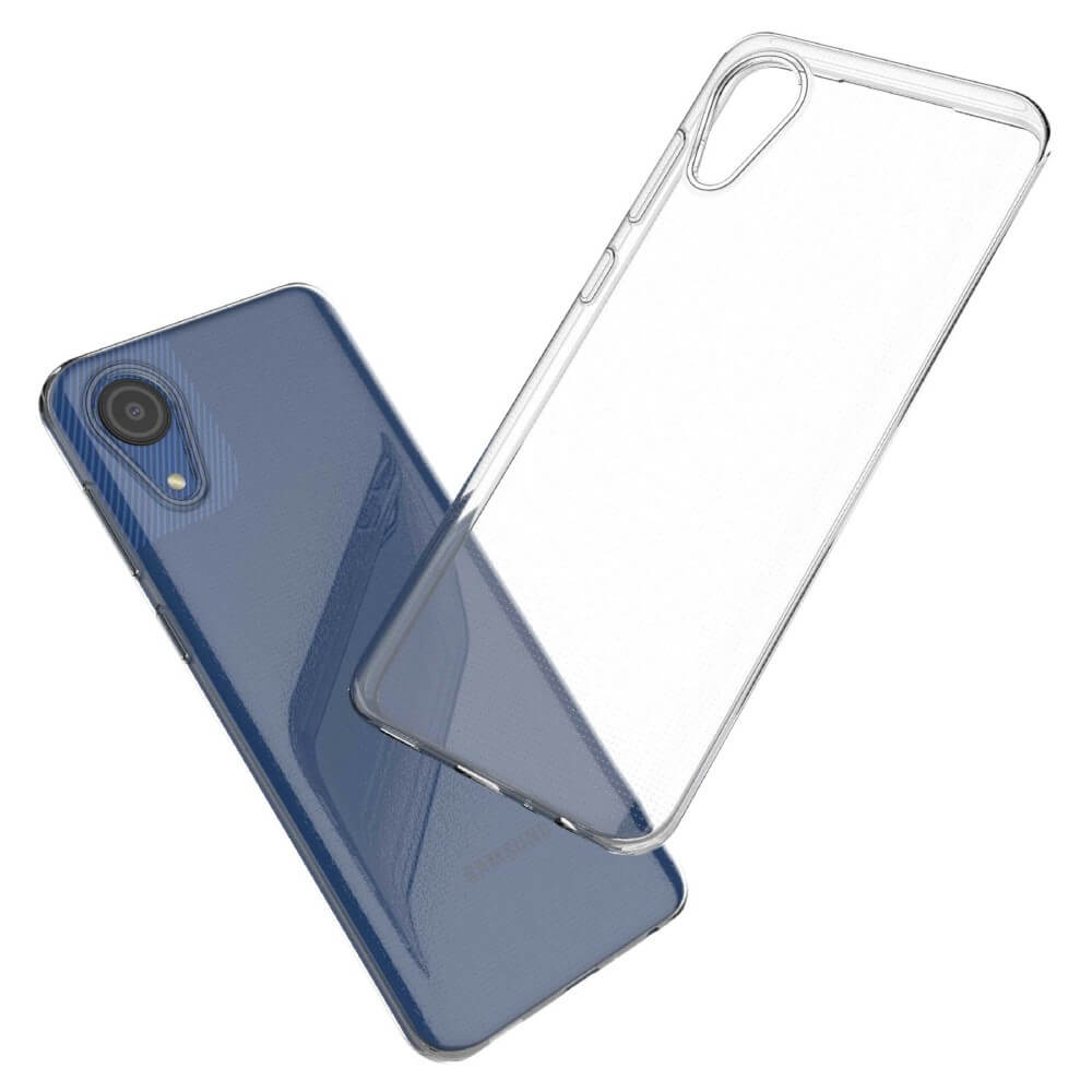 Galaxy A23e - Silikon Case Hülle transparent