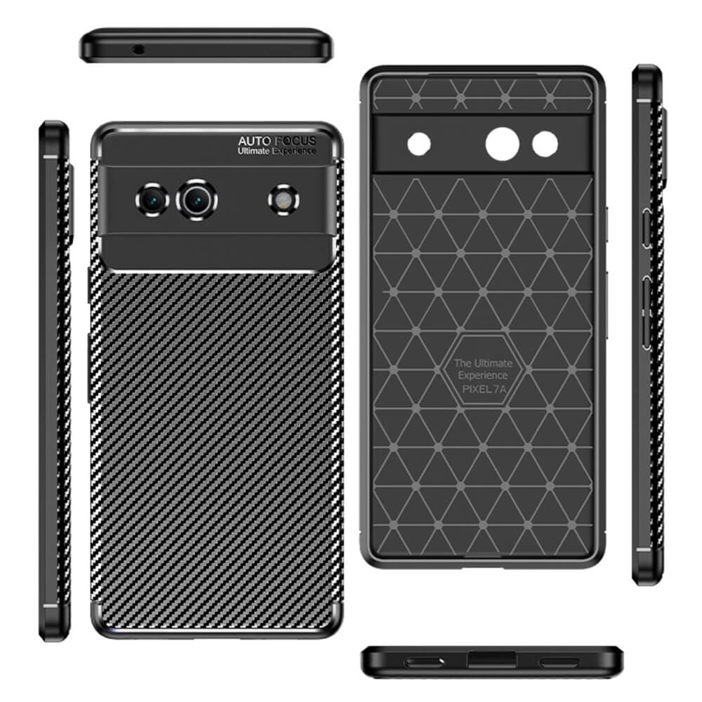Google Pixel 7a - Carbon Fiber Case schwarz