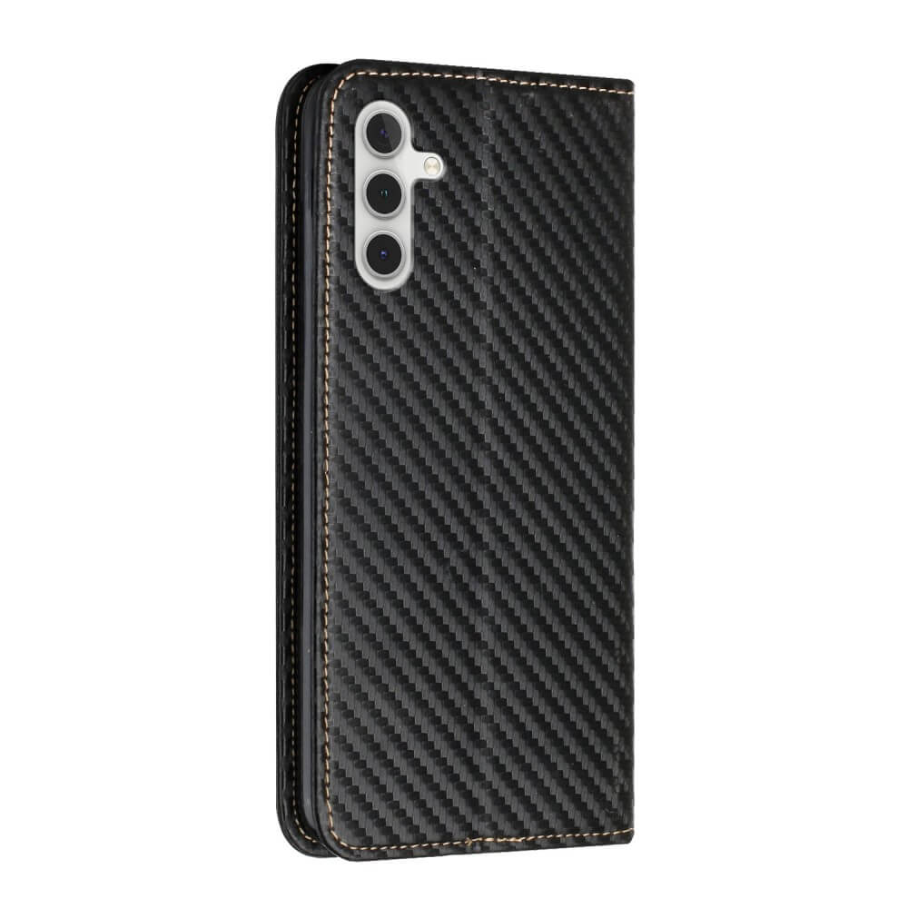 Galaxy A34 - Carbon Look Flip Case Cover
