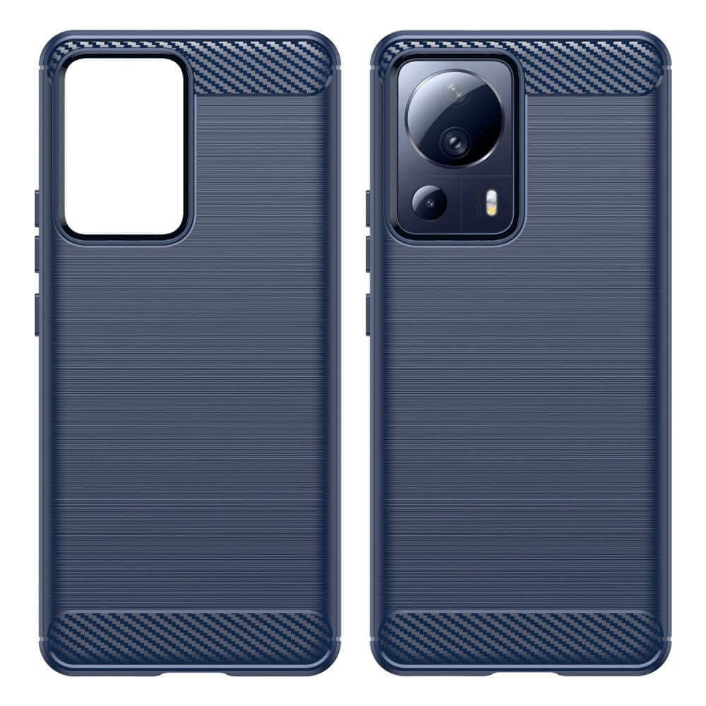 Xiaomi 13 Lite - Metall Carbon Look Hülle