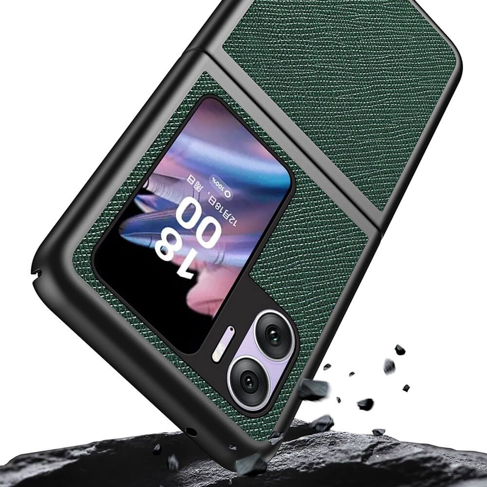 Oppo Find N2 Flip - Cross Texture Protective Case
