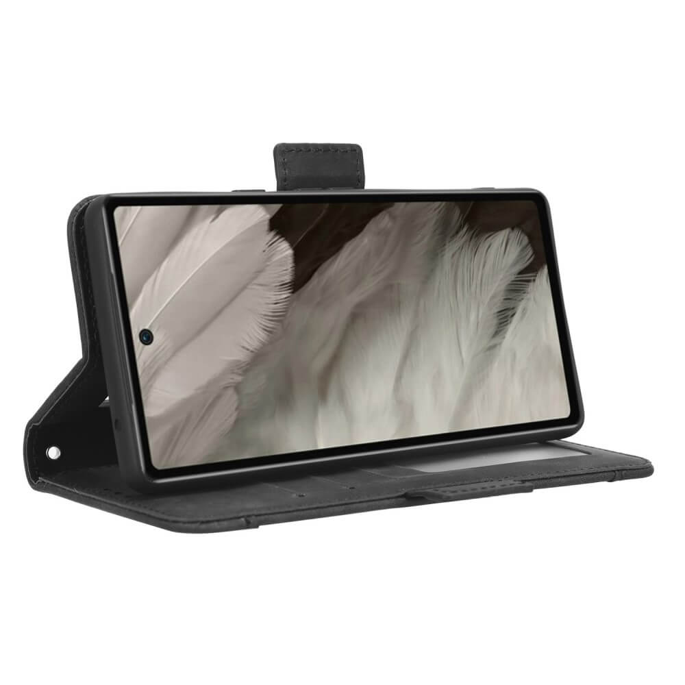 Google Pixel 7a - Etui Mit Vielen Kartenfächer