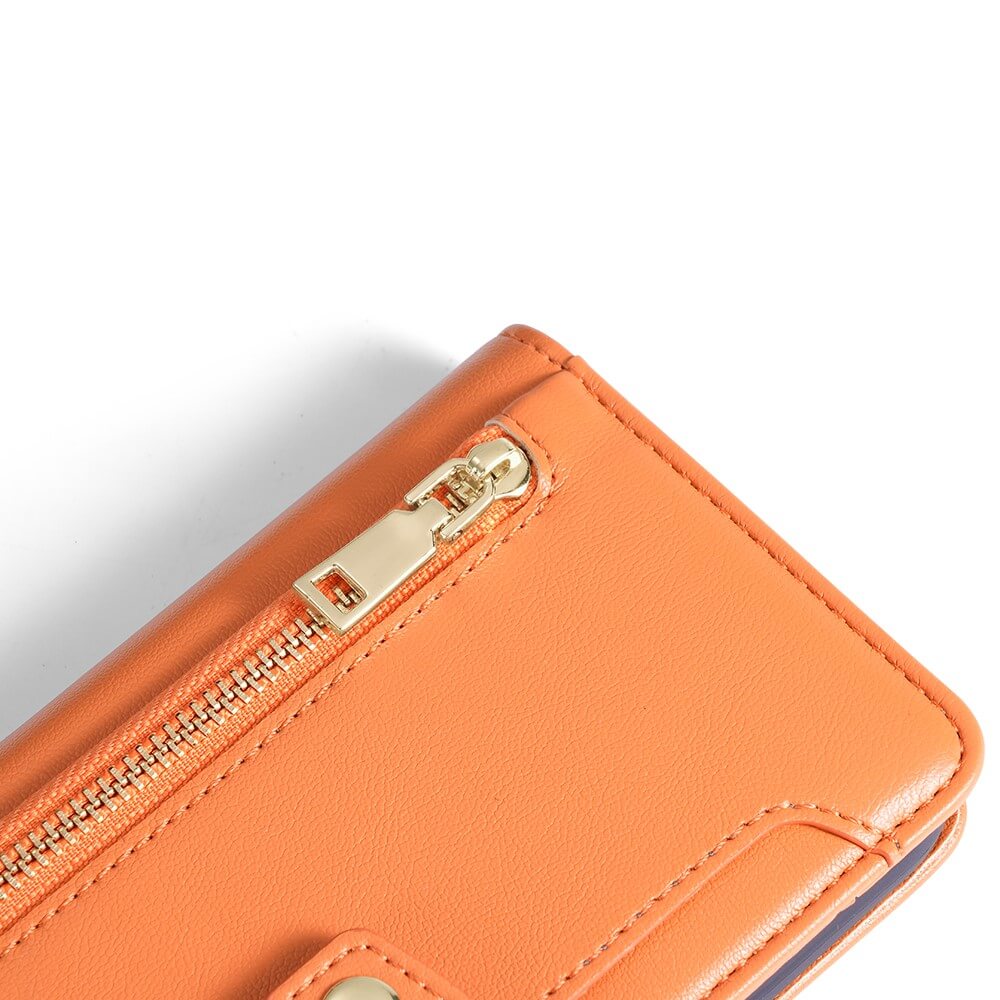 Xiaomi Poco X5 Pro - Wallet Etui Hülle orange
