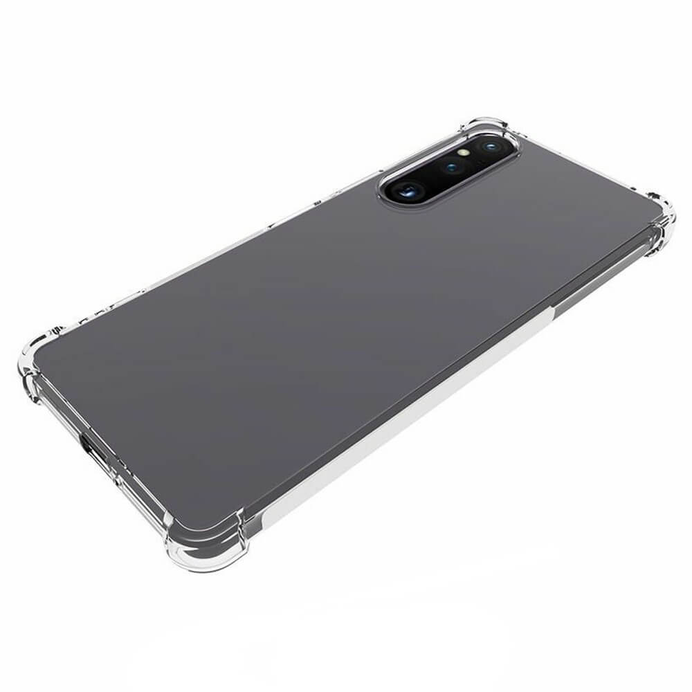 Sony Xperia 1 V - Silikon Case Hülle transparent