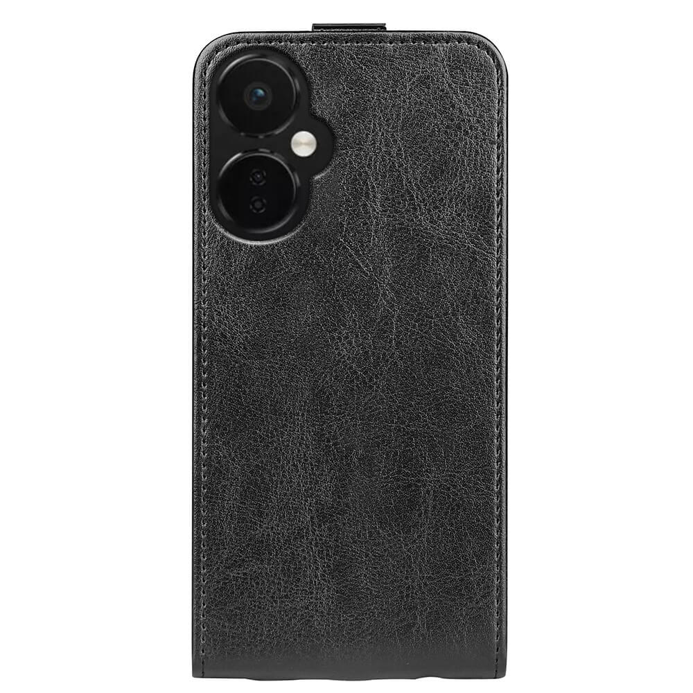 OnePlus Nord CE 3 Lite - Klassisches Flip Case vertikal schwarz