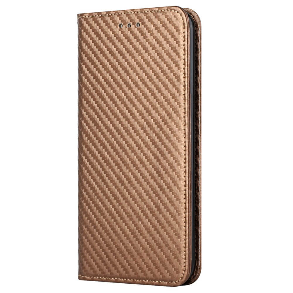 Xiaomi Poco X5 - Carbon Look Flip Case Hülle
